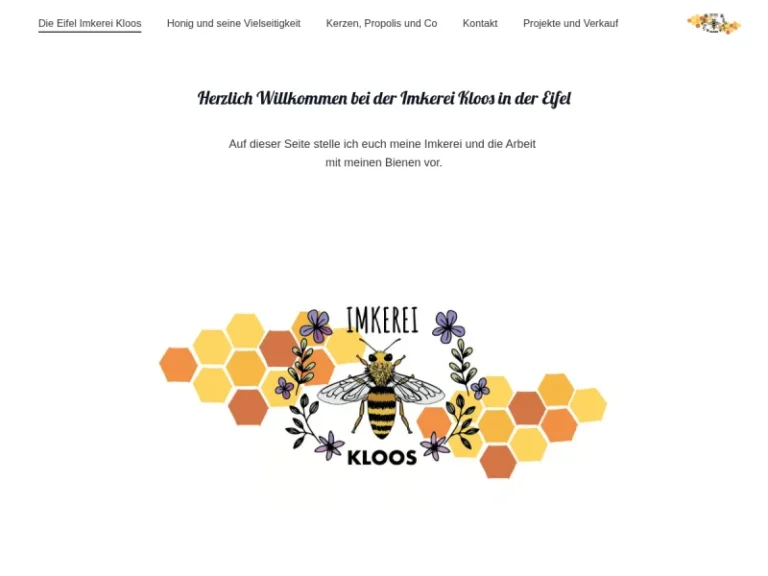 Imkerei Kloos - Rheinland-Pfalz in Jünkerath