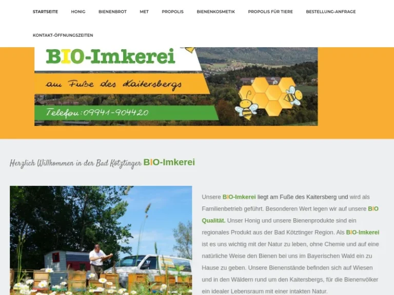 Bad Kötztinger Bio-Imkerei - Bayern in Bad Kötzting