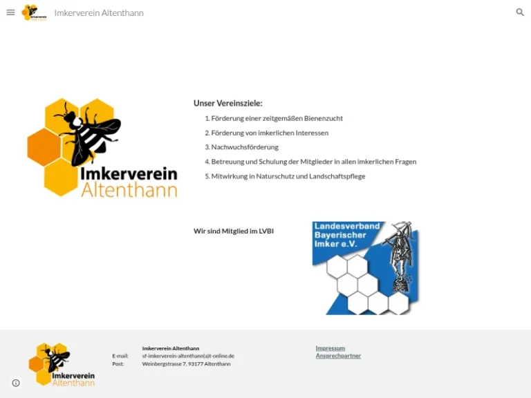 Imkerverein Altenthann - Bayern in Altenthann