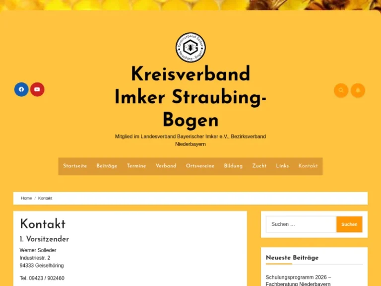 Kreisverband Imker Straubing-Bogen - Bayern in Stallwang