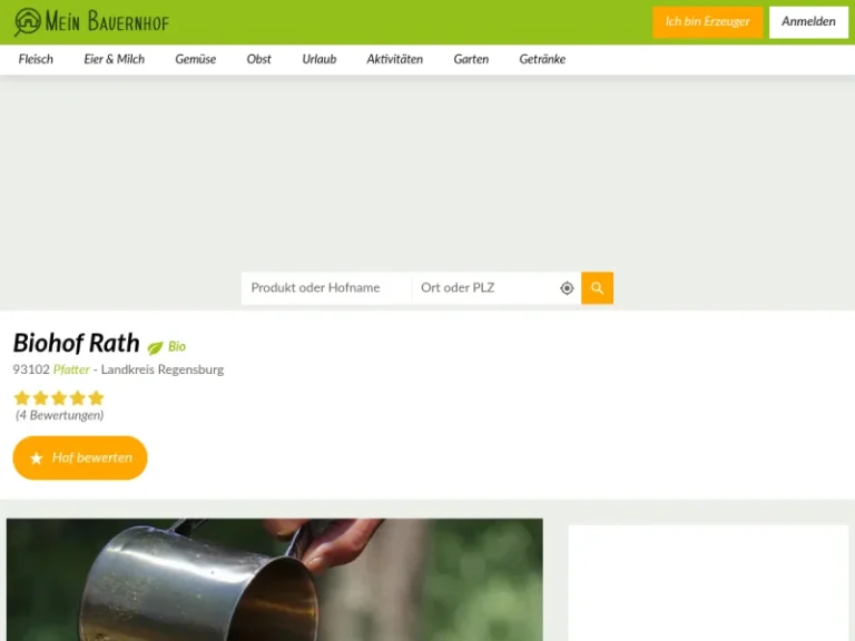 Biohof Rath - Bayern in Pfatter