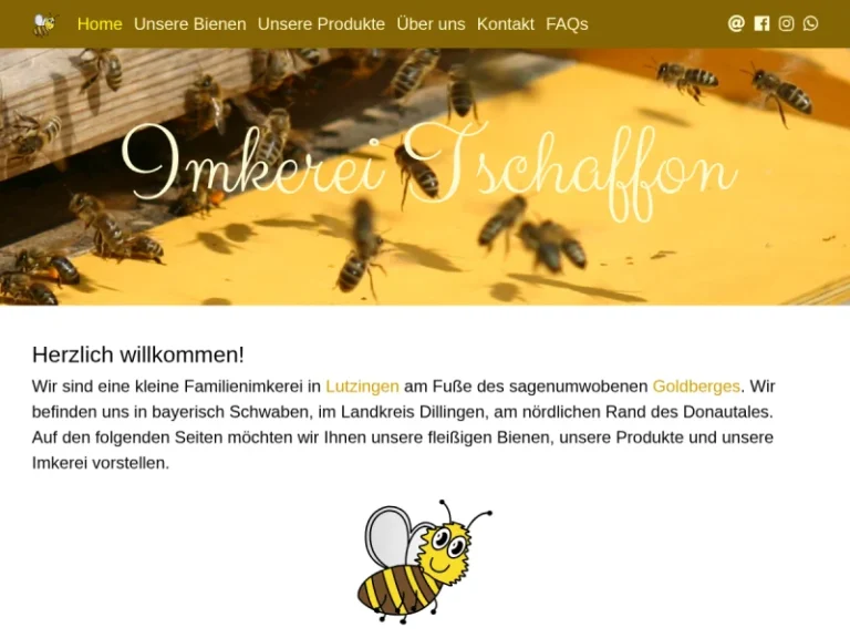 Imkerei Tschaffon - Bayern in Lutzingen