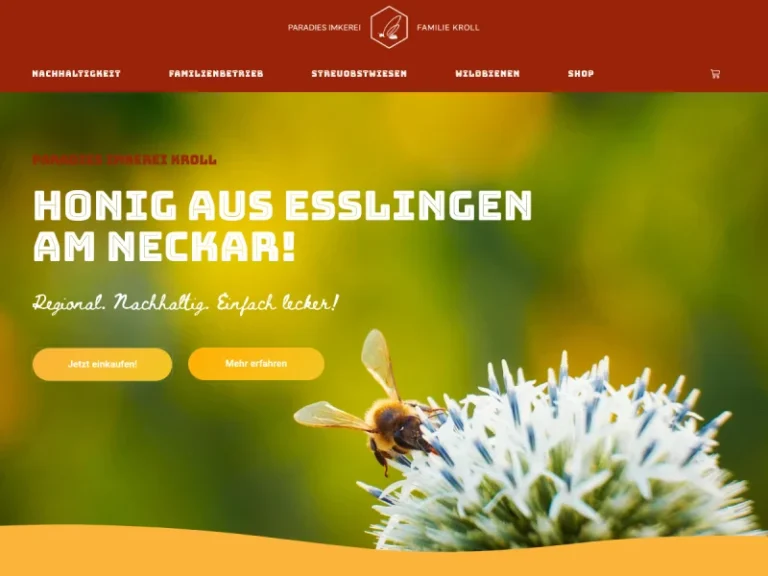 Paradies-Imkerei Kroll - Baden-Württemberg in Esslingen am Neckar
