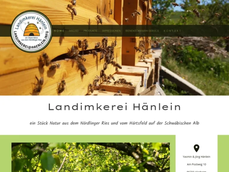 Landimkerei Hänlein – Regionalen Honig direkt vom Imker - Bayern in Alerheim