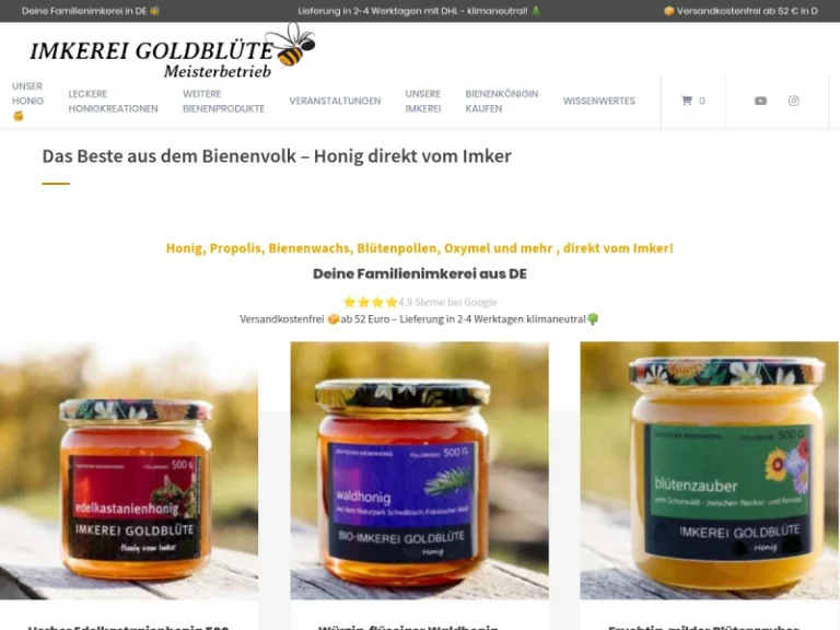 Imkerei Goldblüte - Baden-Württemberg in Aichwald