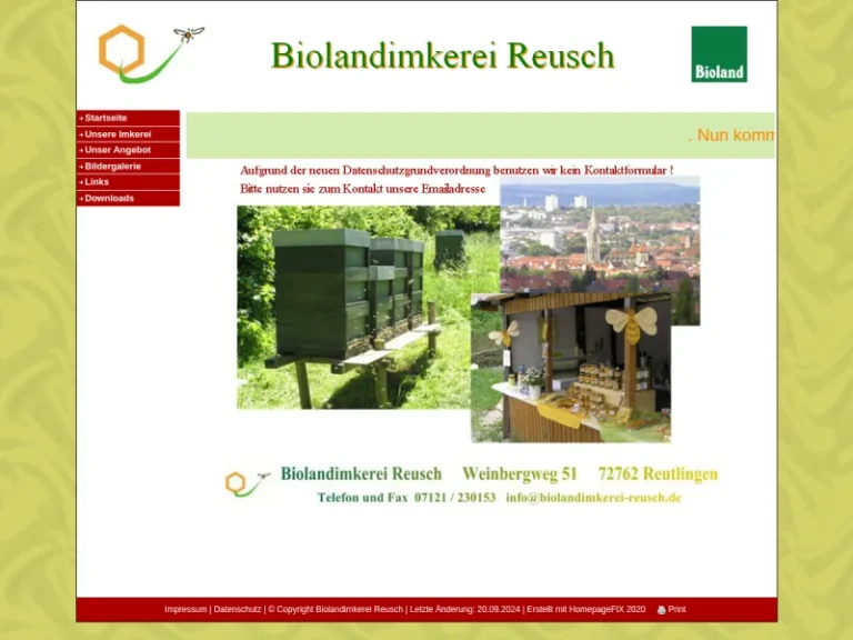 Biolandimkerei Reusch - Baden-Württemberg in Reutlingen