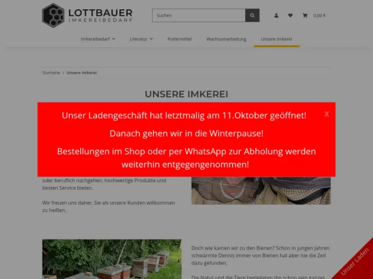 Lottbauer Imkerei - Baden-Württemberg in Gerstetten