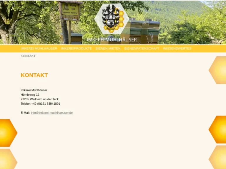 Imkerei Mühlhäuser - Baden-Württemberg in Weilheim an der Teck