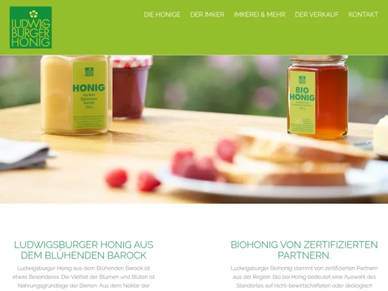 Ludwigsburger Honig aus dem Blühenden Barock - Baden-Württemberg in Ludwigsburg