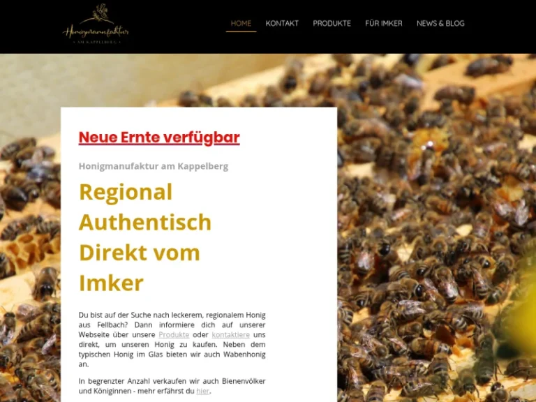 Honigmanufaktur am Kapppelberg - Baden-Württemberg in Fellbach