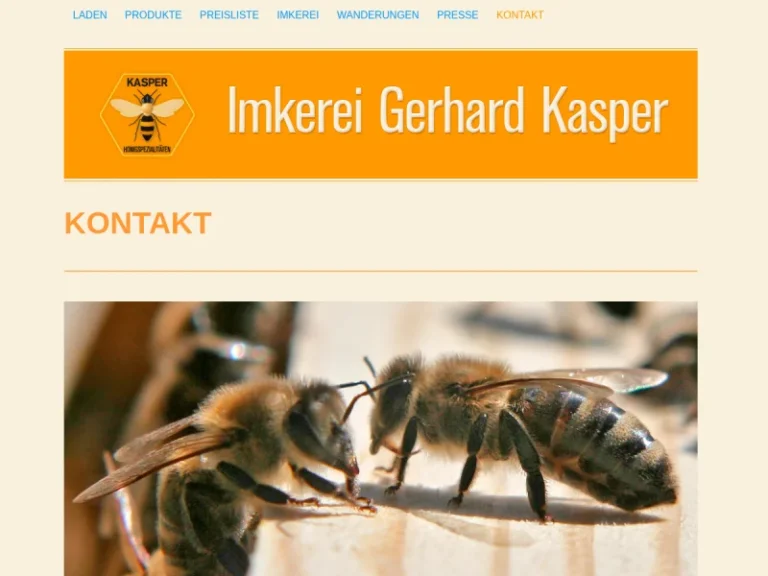 Imkermeister Gerhard Kasper - Baden-Württemberg in Reutlingen