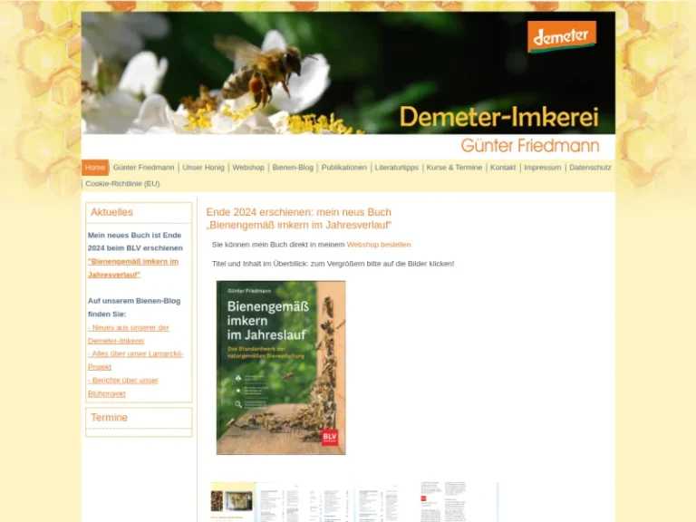 Demeter-Imkerei Friedmann - Baden-Württemberg in Steinheim am Albuch