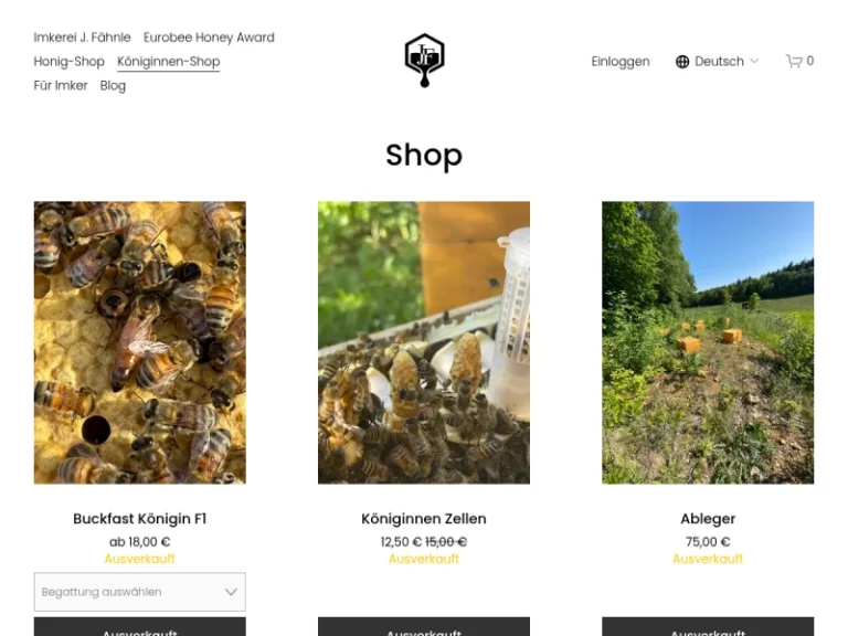 Königinnenzucht Fähnle - Baden-Württemberg in Königsbronn