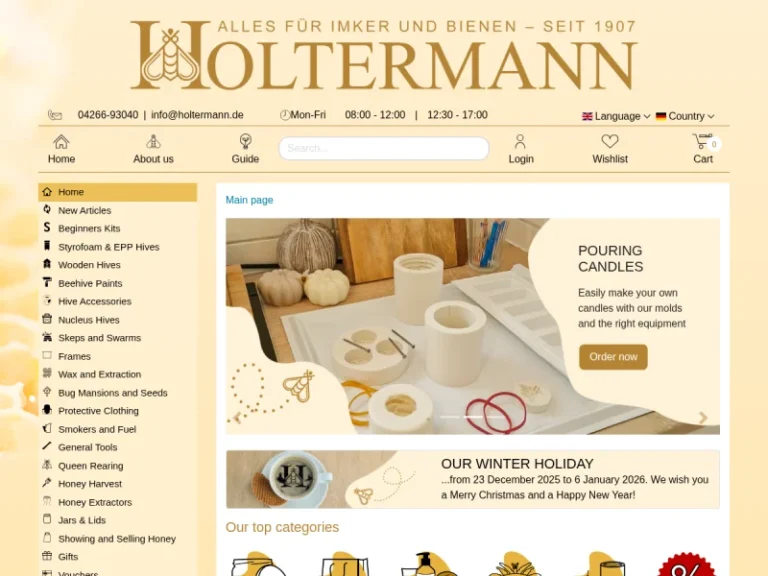 Holtermann Imkereibedarf - Niedersachsen in Brockel