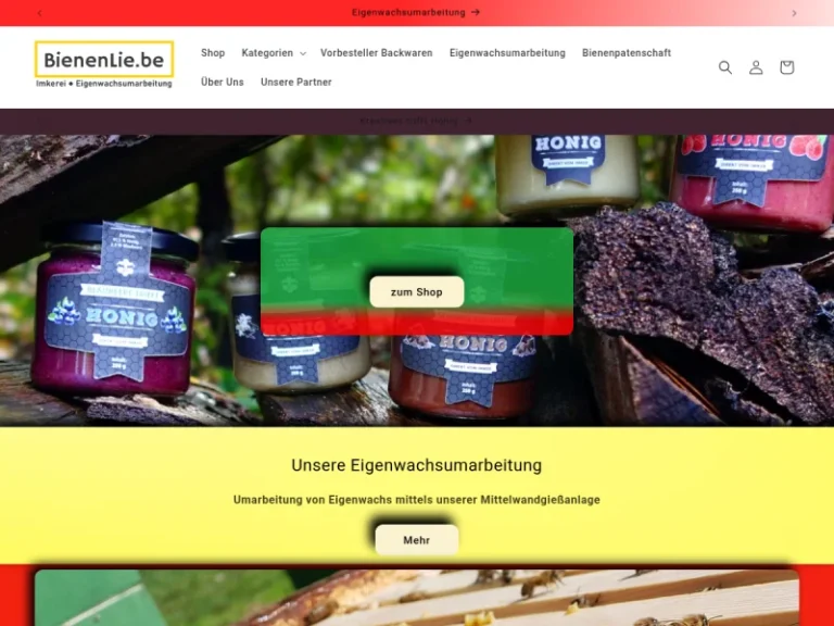 BienenLie.be / Die Bienentankstelle / Imkerei / Regional & Bio Markt - Niedersachsen in Buchholz in der Nordheide