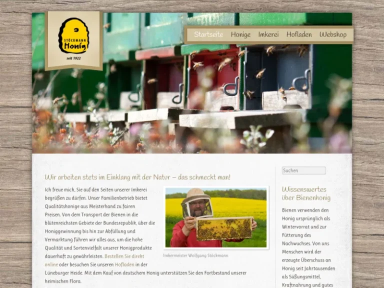 Wolfgang Stöckmann Berufsimkerei - Niedersachsen in Gödenstorf