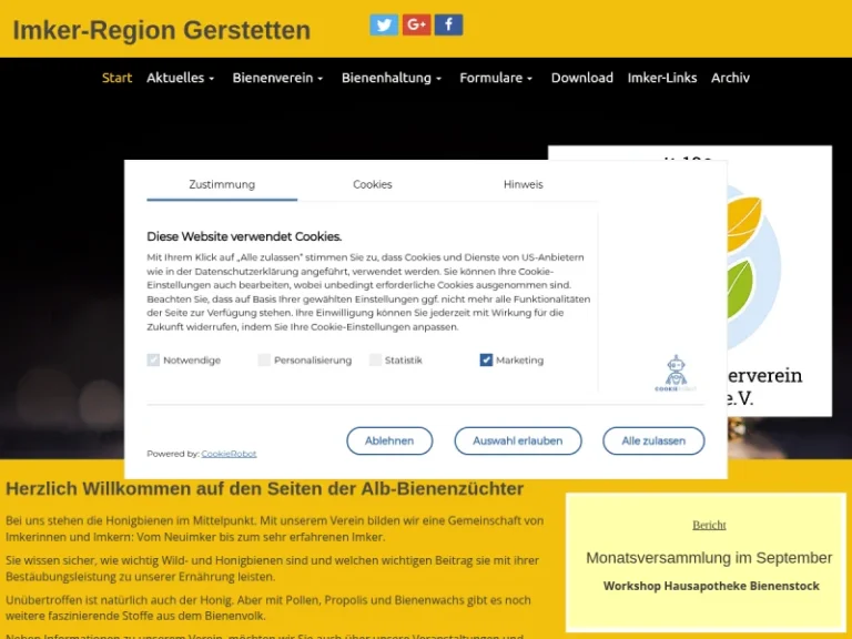 Alb-Bienenzüchterverein Gerstetten e.V. - Baden-Württemberg in Gerstetten