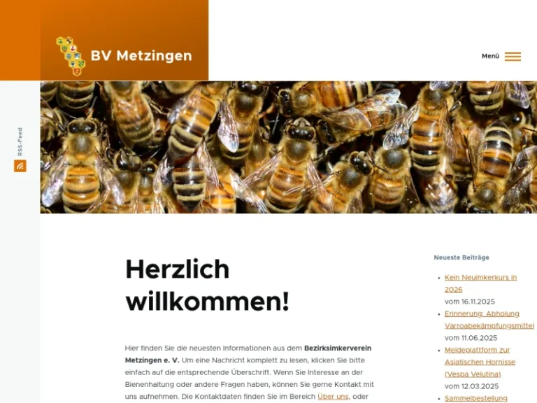 Bezirksimkerverein Metzingen e.V. Vereinsgelände - Baden-Württemberg in Dettingen an der Erms