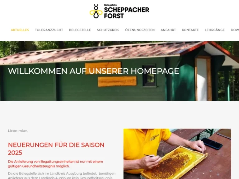 Belegstelle Scheppacher Forst - Bayern in Zusmarshausen