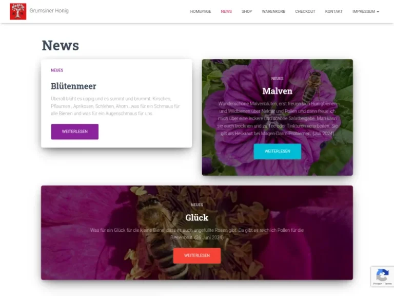 Grumsiner Honig - Brandenburg in Angermünde