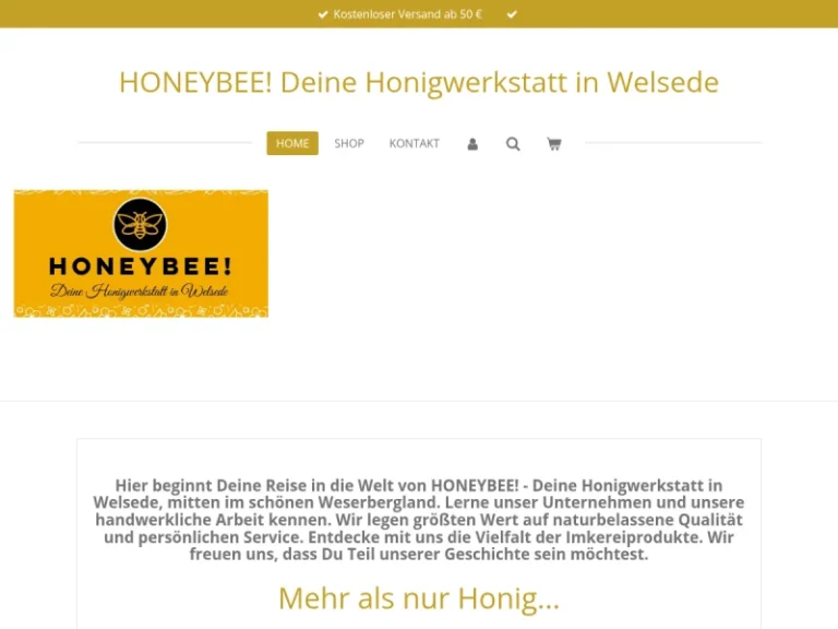 HONEYBEE! Deine Honigwerkstatt in Welsede – Marc Struckmeier & Carolin Jentsch - Niedersachsen in Hessisch Oldendorf