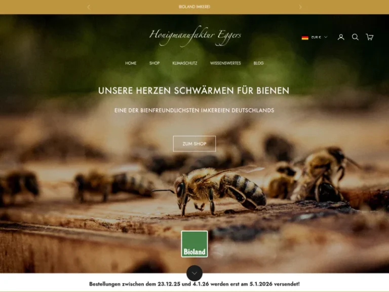 Bioland Imkerei Honigmanufaktur Eggers Bienenstand - Niedersachsen in Hannover