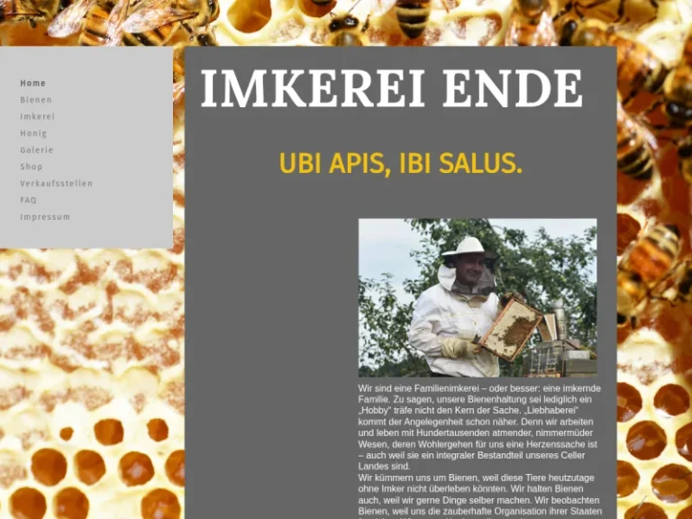 Imkerei Ende Celler Honig - Niedersachsen in Celle