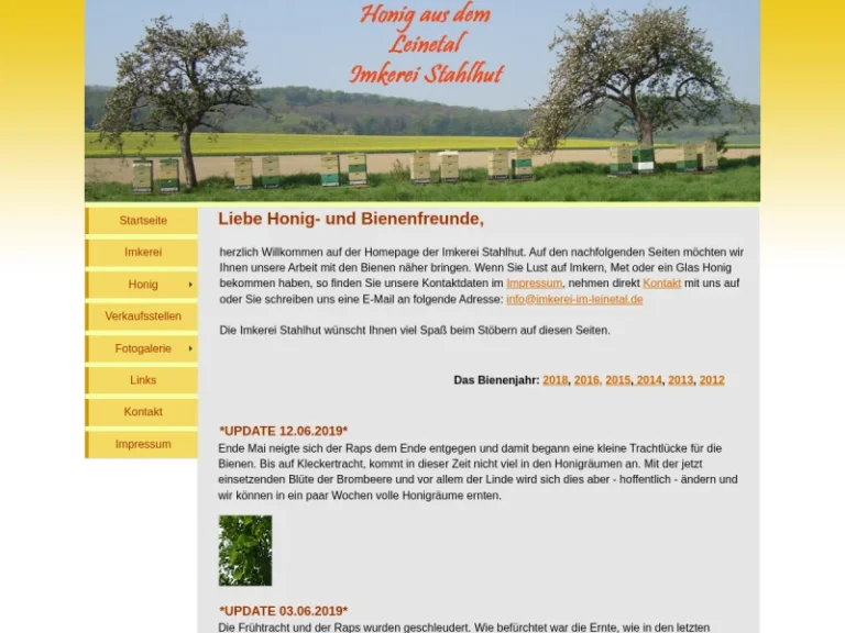 Imkerei Stahlhut - Niedersachsen in Elze