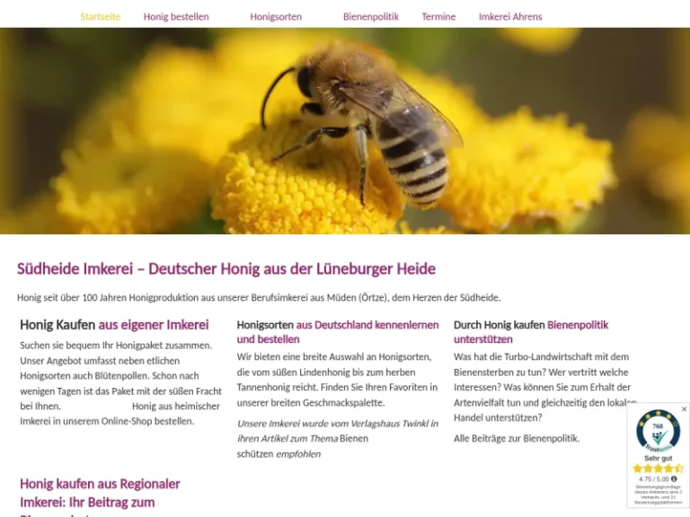 Honig Imkerei Ahrens - Niedersachsen in Hannover