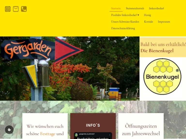 Gergarden Imkereibedarf & Steinmetzbetrieb Kühndorf - Baden-Württemberg in Kandern