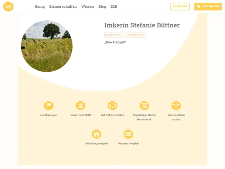 Honigverkauf – Familienimkerei Büttner - Niedersachsen in Bispingen