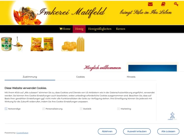 Imkerei Mattfeld bringt süße in Ihr Leben - Niedersachsen in Walsrode