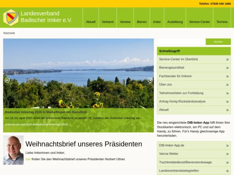 Landesverband Badischer Imker e.V. - Baden-Württemberg in Zell am Harmersbach