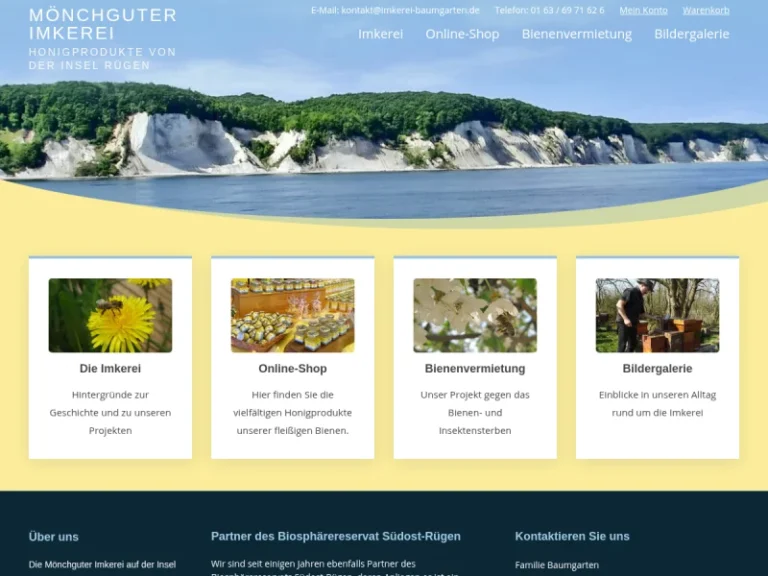 Imkerei Baumgarten - Mecklenburg-Vorpommern in Mönchgut