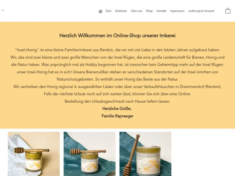 Insel-Honig Rügen - Mecklenburg-Vorpommern in Rambin