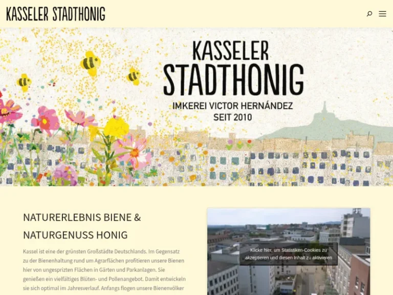 Kasseler Stadthonig – Imkerei Victor Hernández - Hessen in Kassel