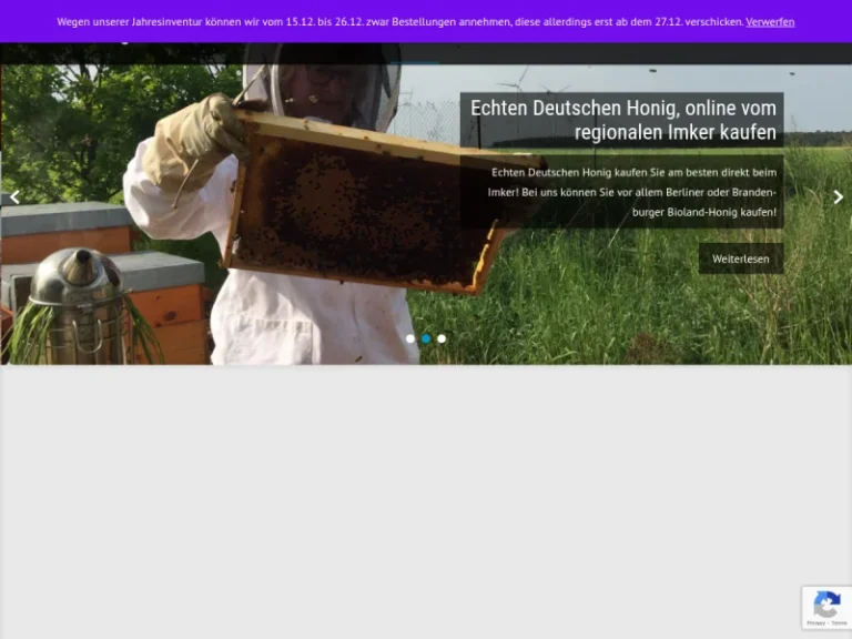 Imkerei Oertel an der Dammheide - Berlin in Berlin