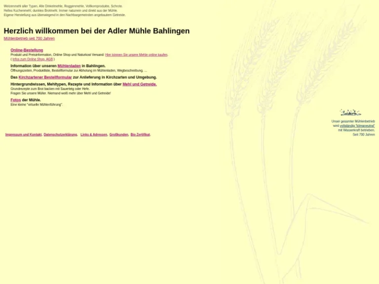 Adler Mühle Bahlingen - Baden-Württemberg in Bahlingen am Kaiserstuhl