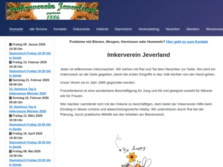 imkerverein Jeverland - Niedersachsen in Jever