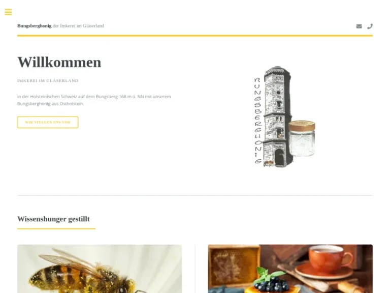 Bungsberghonig - Schleswig-Holstein in Schönwalde am Bungsberg