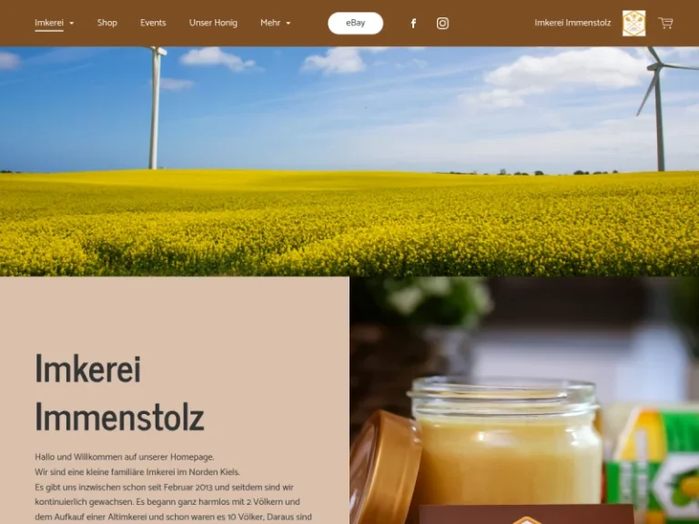 Imkerei Immenstolz - Schleswig-Holstein in Kiel