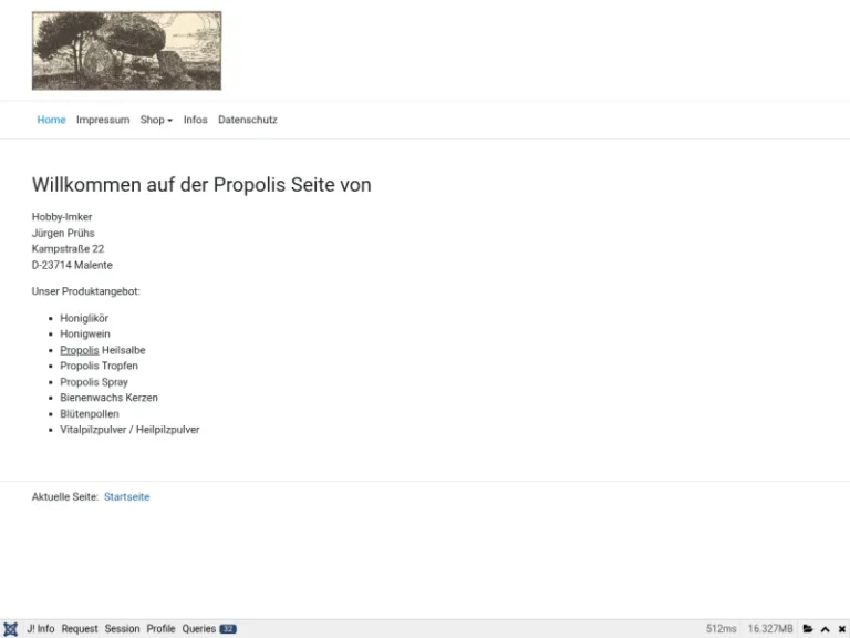 Propolis Shop - Schleswig-Holstein in Malente