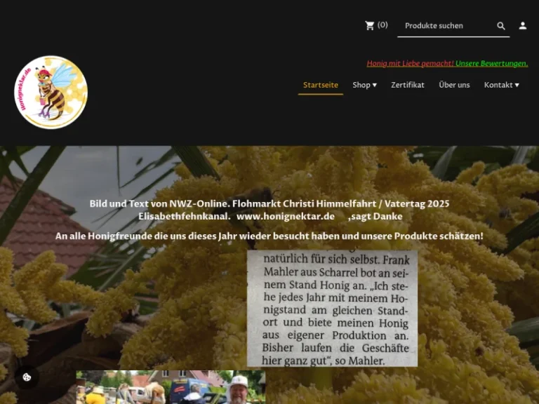 Honignektar - Niedersachsen in Saterland