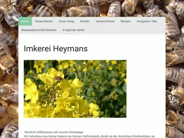 Imkerei Heymans - Niedersachsen in Krummhörn