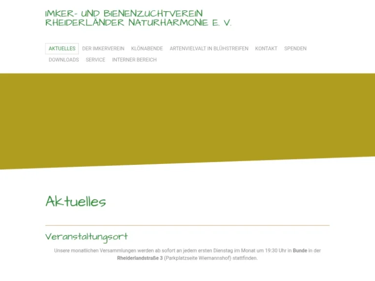 Imker- und Bienenzuchtverein Rheiderländer Naturharmonie e. V. – IBRN e. V. - Niedersachsen in Leer (Ostfriesland)