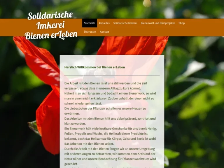 Susanne Hüncken – Bienen erLeben - Niedersachsen in Vollersode