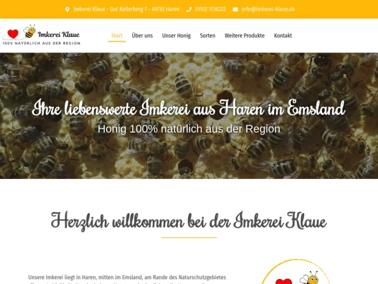 Imkerei Klaue - Niedersachsen in Haren (Ems)