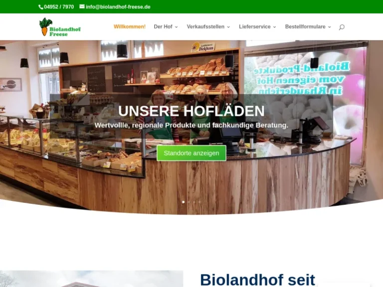 Biolandhof Freese - Niedersachsen in Rhauderfehn