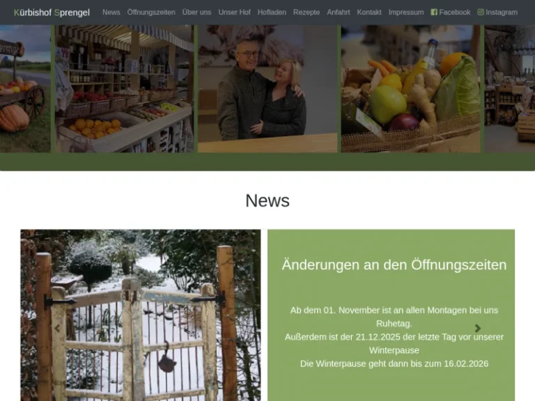 Kürbishof Sprengel - Niedersachsen in Papenburg