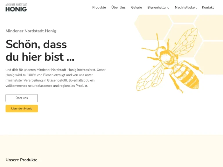 Mindener Nordstadt Honig - Nordrhein-Westfalen in Minden